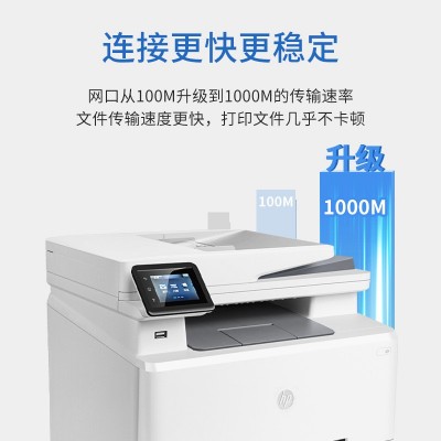 HP惠普M283fdw彩色激光一体机无线商用打印机自动双面a4办公扫描图5