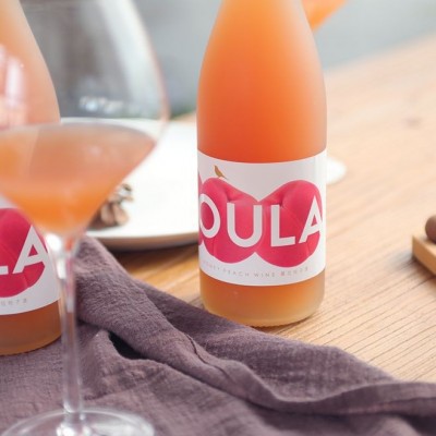 慕拉低度果酒桃子酒桃红葡萄酒甜型甜红酒甜味少女生喝甜酒批发图2