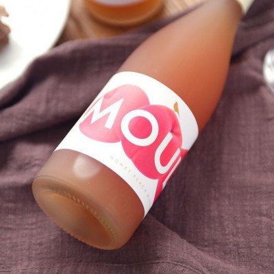 慕拉低度果酒桃子酒桃红葡萄酒甜型甜红酒甜味少女生喝甜酒批发图3