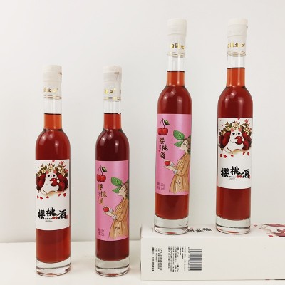 樱桃酒375ML发酵果酒12度玫瑰酒葡萄酒女士低度甜酒少女果酒微醺图4