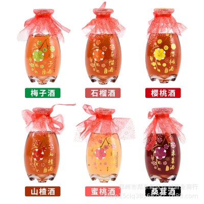 低度果酒微醺女生喝的山楂青梅酒水果桃子味网红女士晚安小酒图4