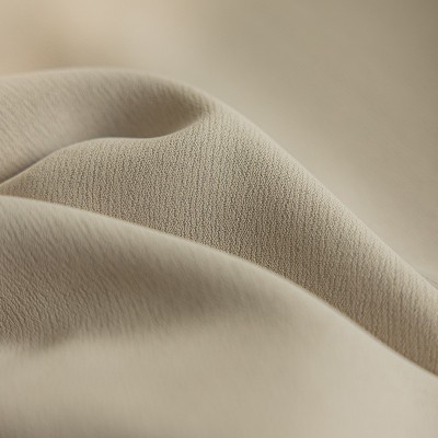 绍兴柯桥窗帘高遮光奶油色太古里高精密窗帘阳台卧室飘窗窗帘成品图5