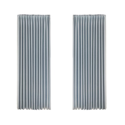 绍兴柯桥窗帘定制简约双面雪尼尔遮光窗帘卧室客厅飘窗窗帘布料图5