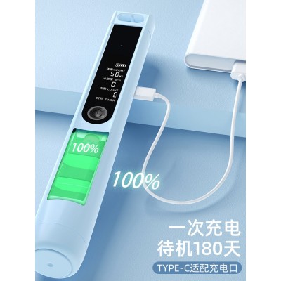 跳绳健身燃脂运动智能计数语音播报无绳负重大球两用钢丝绳子 100条图3