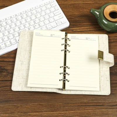 跨境环保A6复古密码锁手账本学生日记笔记本创意礼品素描本彩铅本 2本图3