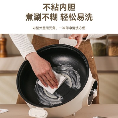 礼品出口6L大容量大火锅煎烤炖煮一体锅电煮锅多功能大锅电热火锅 1件图4