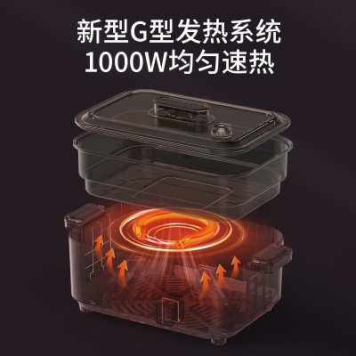 德国品牌Zemkon电火锅一体炒菜电炒锅家用不粘多功能3-4人电煮锅 1台图2