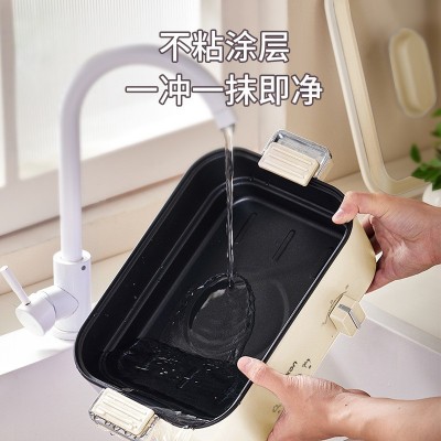 德国品牌Zemkon电火锅一体炒菜电炒锅家用不粘多功能3-4人电煮锅 1台图3