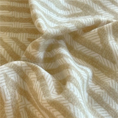 无印风加厚以原棉磨毛棉床上四件套被套秋冬床单床笠款宿舍三件套 1套图3