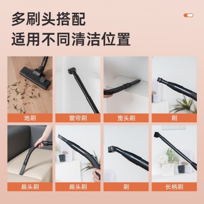 跨境电商桶式吸尘器工业家用手持大吸力大功率强吸小型干湿两用