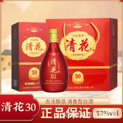 白酒山西杏花村产地53度清香型白酒整箱6瓶批发酒水粮食酒送礼图3