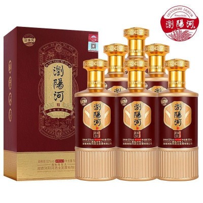 浏阳河酒柔和50 52度浓香型白酒水礼盒装500毫升6瓶 整箱批发代发图5
