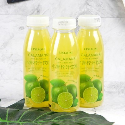 包邮李小艾小青柠汁饮料网红休闲饮品果蔬汁原汁原味300ml瓶装图3