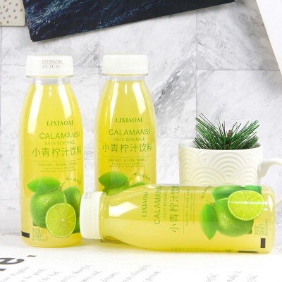包邮李小艾小青柠汁饮料网红休闲饮品果蔬汁原汁原味300ml瓶装图2