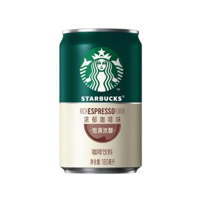 星巴克即饮咖啡饮料starbuck星倍醇罐装180ml浓郁摩卡批发图5