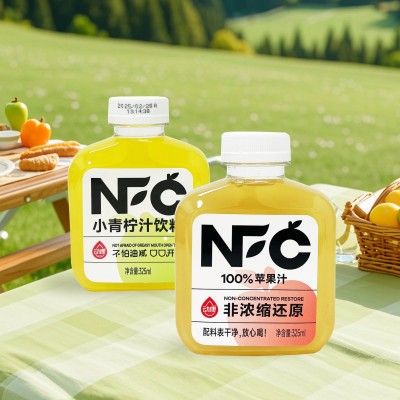 动康NFC葡萄汁325ml瓶装草莓汁还原100%苹果橙汁杨梅果汁饮料青柠图4
