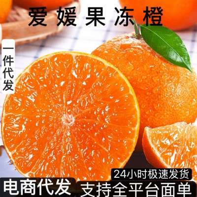 爱媛果冻橙一件代发爱媛手剥橙38号果冻橙柑橘水果橙子果冻橙批发 净重2斤中果65-70mm 1件图2