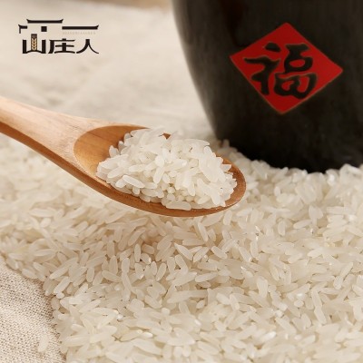 【山庄人】富硒大米5斤一袋新米长粒真空装会销礼品食品批发冷泉米图5