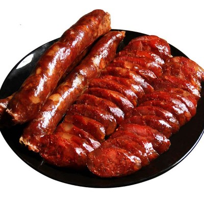 烟熏正宗麻辣香肠湖南湘西土特产自制腊肠土猪四川腊肠非晒干 1件图4