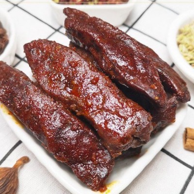 手撕牛肉独立小包装风干牛肉干五香麻辣超市特产店展会手撕独立装 10份图4