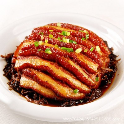 梅菜扣肉420g湖南香辣虎皮酒店饭店餐饮用特色半成品菜食材 1包图4