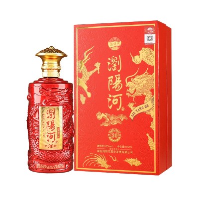 厂家直销白酒浏阳河固态酿造浓香型白酒礼盒装批发一件代发酒水图5