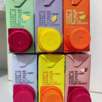 稼乐碧林果汁100ml橙汁苹果汁酸梅汤西柚汁正品低脂浓缩果汁饮料图2