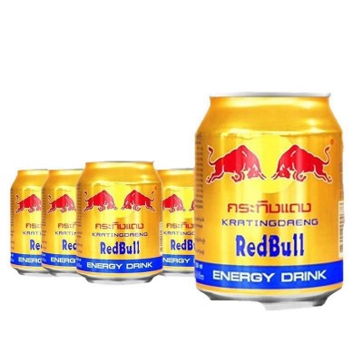 泰国进口红*牛250ml*24罐装整箱维生素功能饮料运动拉罐蓝膜饮品图5