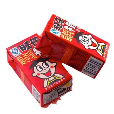 旺仔牛奶125ml*36盒小包装旺旺儿童饮品官方旗舰店同款礼盒装整箱图4