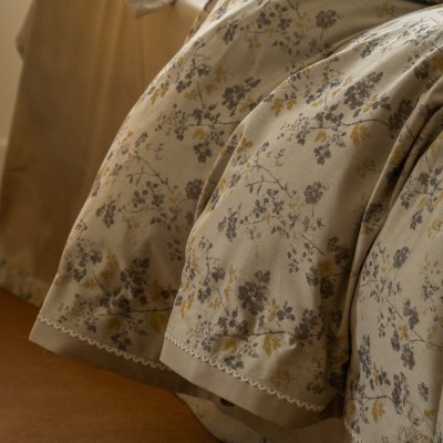 高级感优雅复古格调140支长绒棉四件套细腻亲肤慵懒全棉四季床品 1套图3