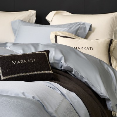 轻奢优雅140支全棉四件套金银丝高端被套大气可送礼亲肤四季床品 1套