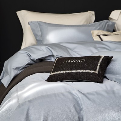 轻奢优雅140支全棉四件套金银丝高端被套大气可送礼亲肤四季床品 1套图4