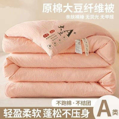 a类母婴级 大豆纤维被子加厚保暖冬被春秋被芯单人学生宿舍棉被芯 1床图3