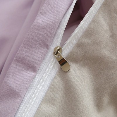 简约纯棉四件套a类母婴级磨毛四件套100支加厚四件套轻奢高级感 1套图4