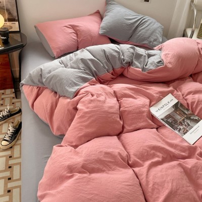 A类母婴级可裸睡超柔水洗磨毛床单四件套床笠被套学生宿舍三件套 1件图3