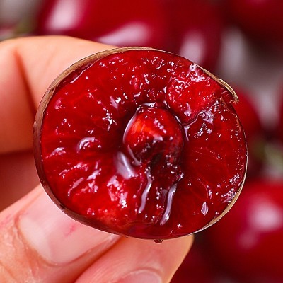 美早大樱桃国产车厘子5斤新鲜水果当季大连3J整箱珍珠孕妇包邮黑图4