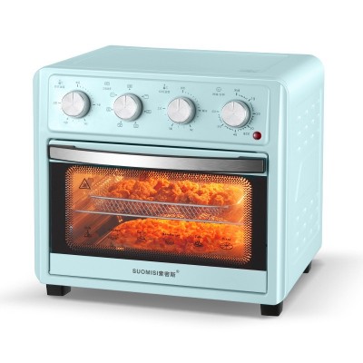 跨境电商外贸空气炸烤箱家用25L空气炸锅无油烟电炸锅烤箱薯条机 1件