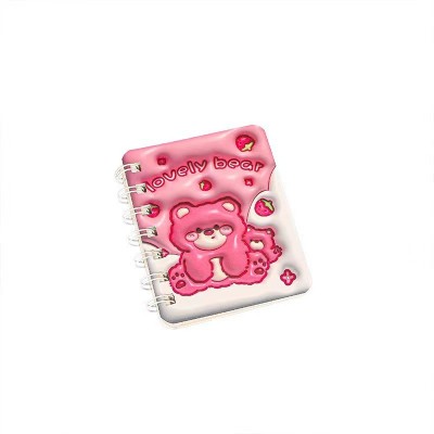 创意卡通可爱迷你笔记本小学生奖品礼物便携口袋线圈本办公本子 1本图4