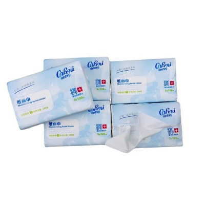 可心柔V9系列 婴儿保湿柔纸巾 抽取式纸面巾乳霜纸 120抽 16包图5