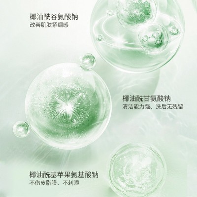 山茶花氨基酸洗面奶控油清洁保湿洁面乳改善毛孔收缩泡沫洁面 1瓶图3