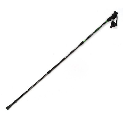 厂家直供新款户外旅游手杖便携直柄徒步爬山拐棍减震铝合金登山杖图4