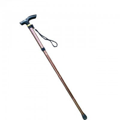 厂家直供五节铝合金登山杖老人防滑拐杖超轻可折叠伸缩登山杖徒图4