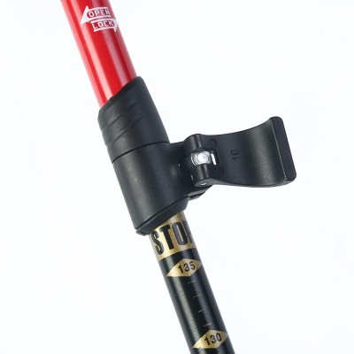 [奇安胜DS8910]户外登山杖外锁直柄手杖伸缩三节徒步杖爬山行走杖图2