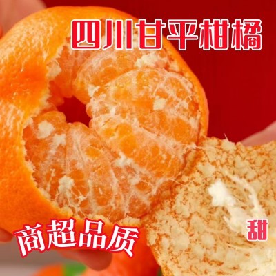 四川甘平柑橘皇后新鲜水果批发直发一件代发整箱包邮非耙耙柑 5斤