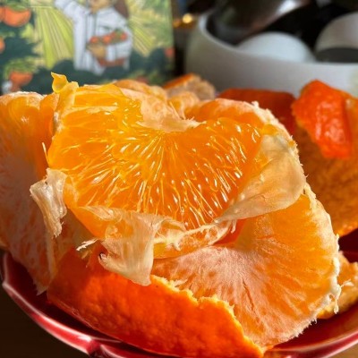 正宗四川眉山甘平柑橘皇后新鲜水果批发整箱当季包邮非粑粑柑桔子 2斤图4