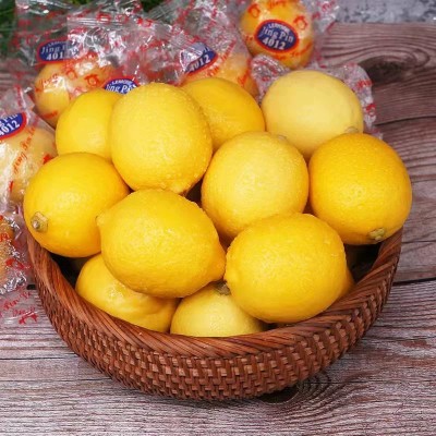 一件代发安岳黄柠檬新鲜优力克柠檬奶茶店专用广东香水柠檬正宗图3