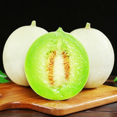 【顺丰快递】海南玉菇蜜瓜3/5/9斤新鲜时令冰淇淋甜瓜哈密瓜一件图5