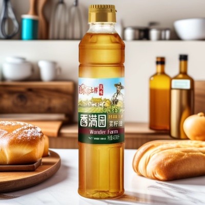 香满园菜籽油400ml食用植物调和油家用炒菜油植物油纯非转基因 20瓶图3
