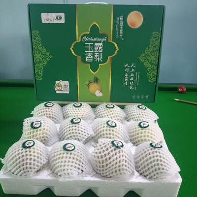 隰县玉露香梨一件代发山西玉露香梨子脆甜好吃礼盒装批发 1件图3