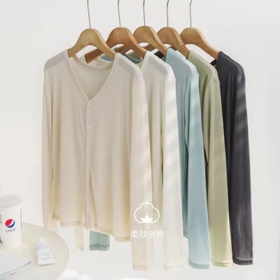 【韵殿】莱赛尔天丝开衫女2025春夏防晒外套薄款长袖上衣UPF50+